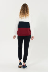 LADIES SWEATPANTS-NAVY BLUE