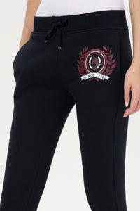 LADIES SWEATPANTS-NAVY BLUE