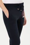 LADIES SWEATPANTS-NAVY BLUE