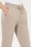LADIES SWEATPANTS-STONE
