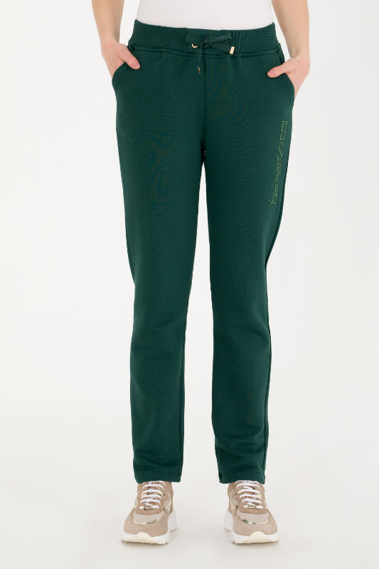 LADIES SWEATPANTS-GREEN