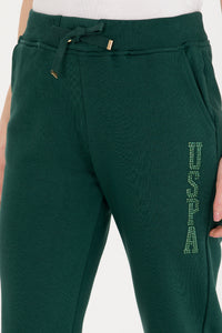 LADIES SWEATPANTS-GREEN