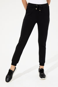 LADIES SWEATPANTS-BLACK