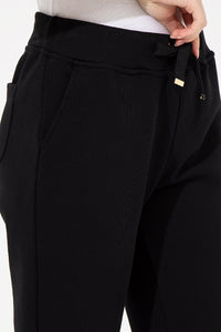 LADIES SWEATPANTS-BLACK