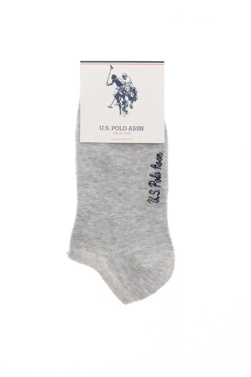 LADIES SOCKS-GREY MELANGE