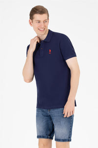 BASIC POLO SHIRT-NAVY BLUE