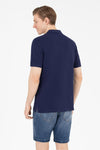 BASIC POLO SHIRT-NAVY BLUE