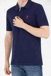 BASIC POLO SHIRT-NAVY BLUE