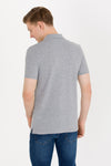 BASIC POLO SHIRT-GREY MELANGE