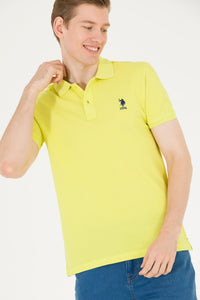 BASIC POLO SHIRT-CITRON