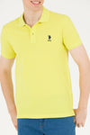BASIC POLO SHIRT-CITRON