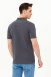 BASIC POLO SHIRT-ANTRACITE