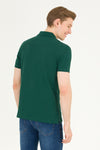 BASIC POLO SHIRT-DARK GREEN