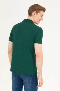 BASIC POLO SHIRT-DARK GREEN
