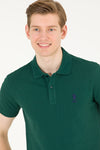 BASIC POLO SHIRT-DARK GREEN