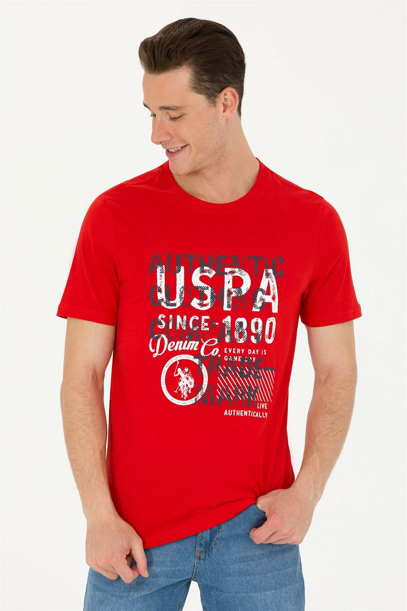Mens T-Shirt Red