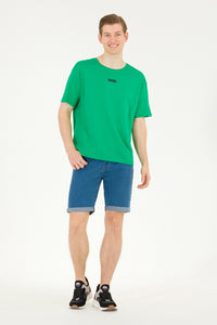 T-SHIRT-APPLE GREEN