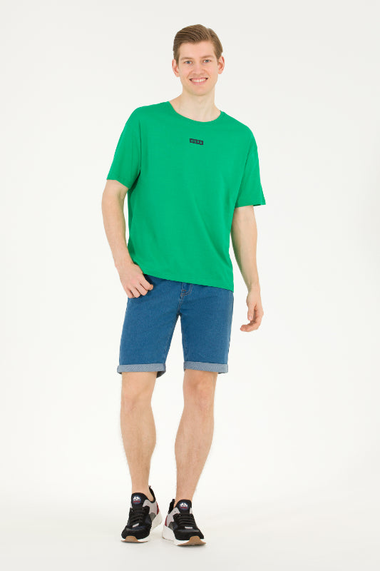 T-SHIRT-APPLE GREEN