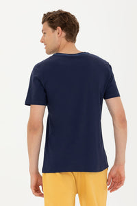 Mens T-Shirt Navy Blue