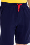 Mens Sweatshorts Navy Blue