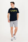 Mens Sweatshorts Grey Melange