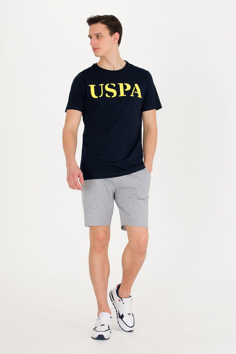 Mens Sweatshorts Grey Melange