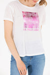 LADIES T-SHIRT-ECRU