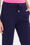 LADIES SWEATPANTS-NAVY BLUE