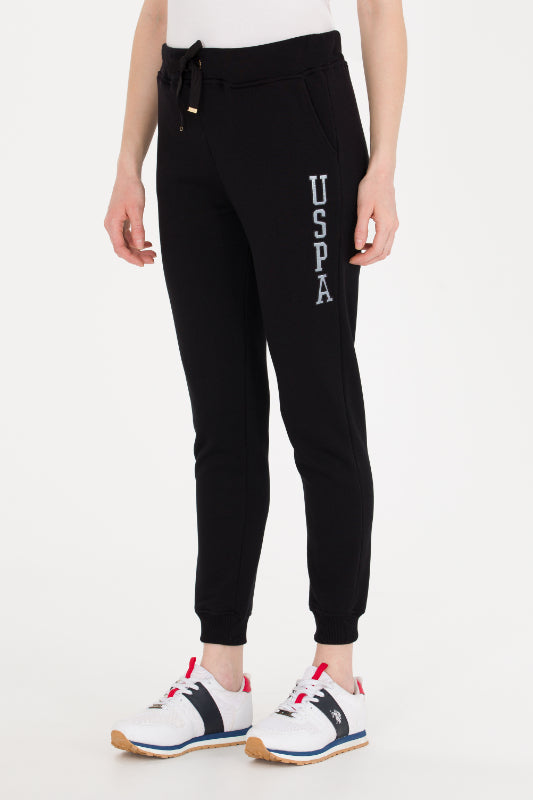 LADIES SWEATPANTS-BLACK