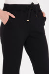 LADIES SWEATPANTS-BLACK
