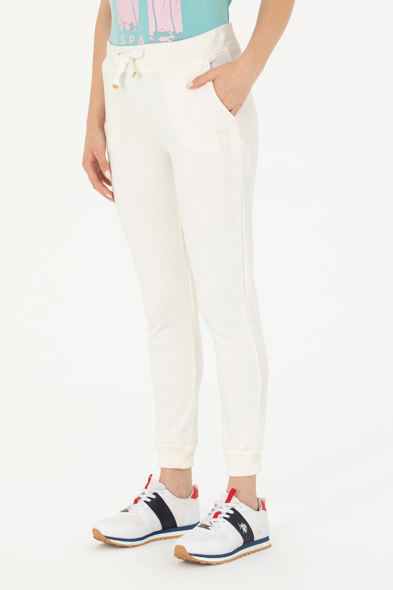 Womens Sweatpants Ecru