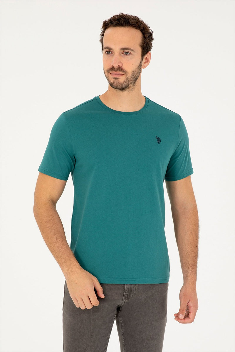 Mens Polo Shirt Dark Eden