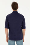 Mans Shirt Navy Blue