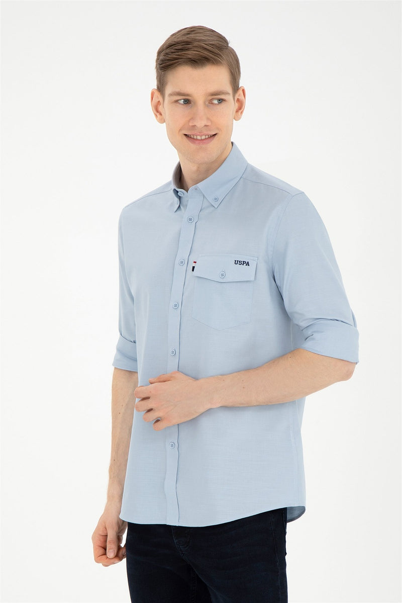 Mens Shirt Light Blue