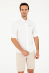 Mans Shirt Light Khaki