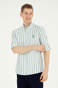 Mans Shirt Green