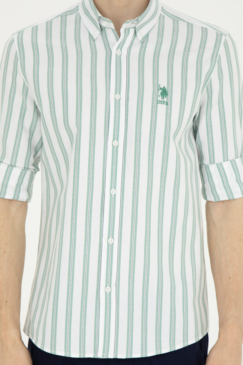 Mans Shirt Green