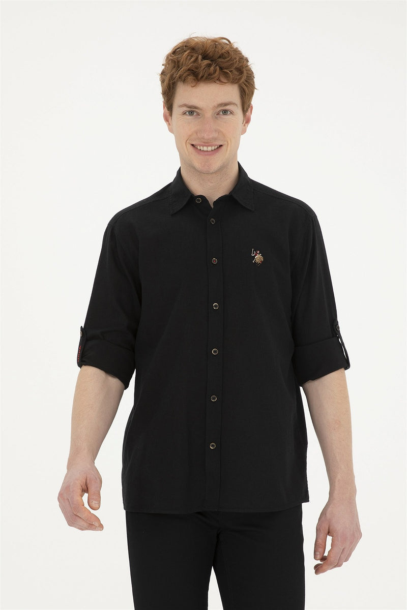 Mens Basic Shirt Black