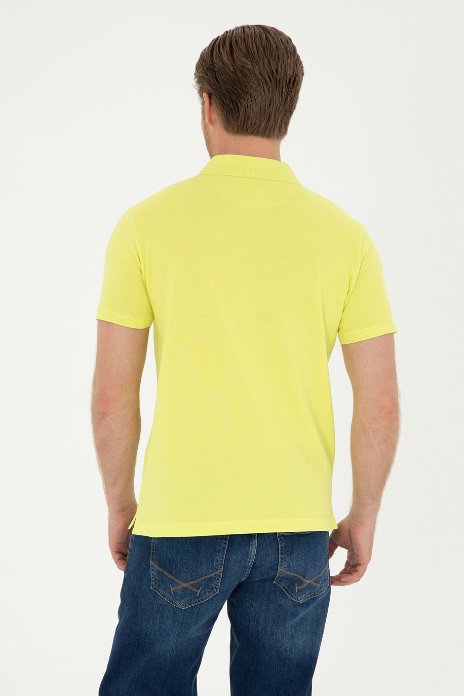 Mens Basic Polo Shirt Peanut