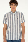 Mens Shirt Navy Blue