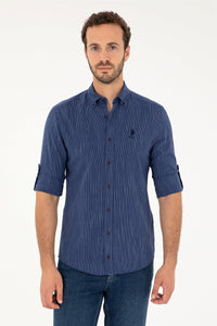 Mens Shirt Navy Blue