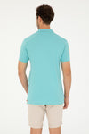 Mens Basic Polo Shirt Green