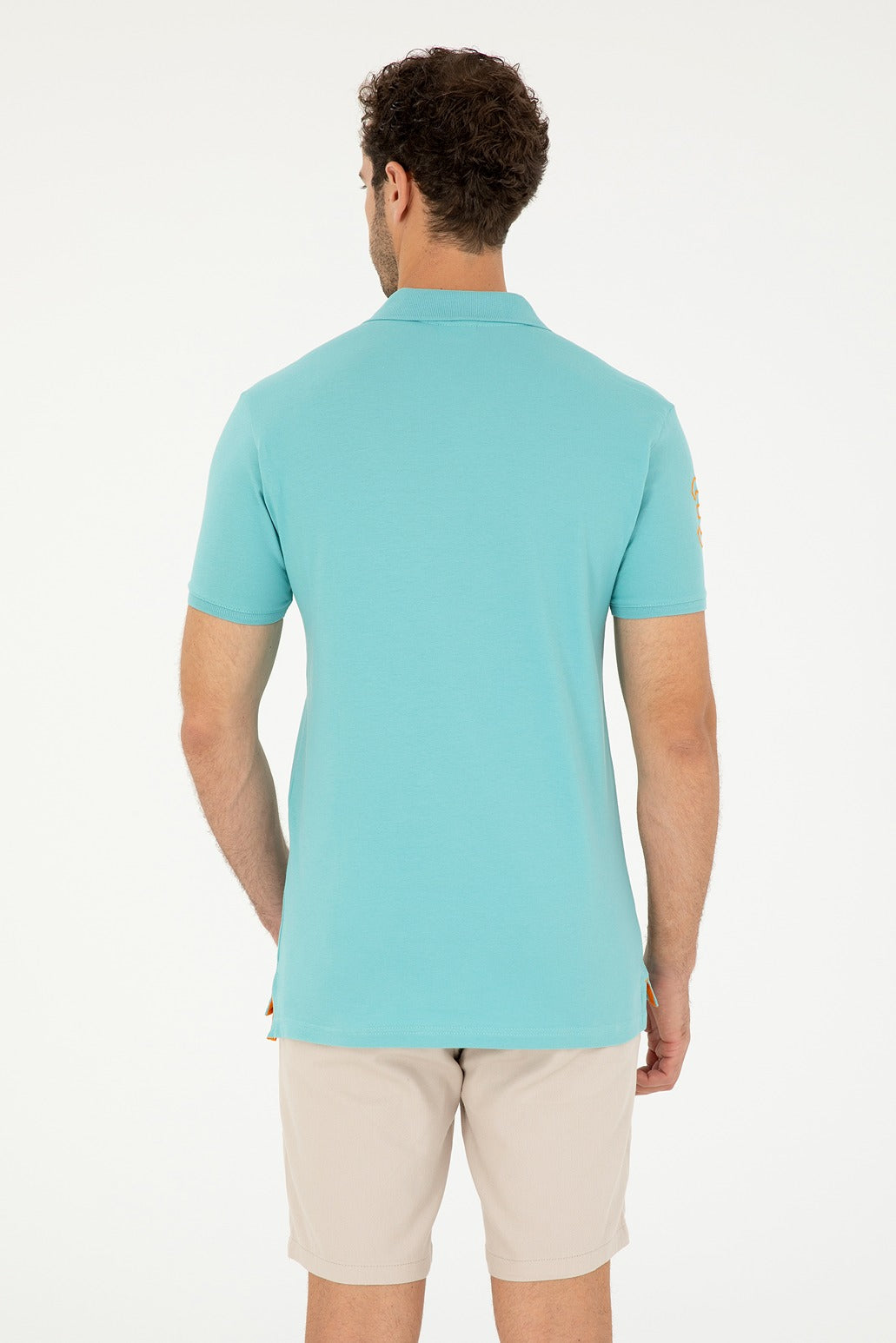 Mens Basic Polo Shirt Green