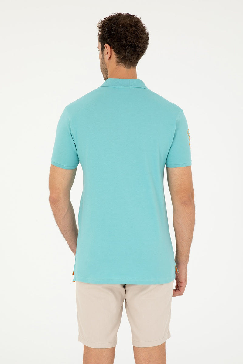 Mens Basic Polo Shirt Green