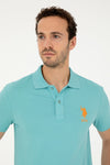Mens Basic Polo Shirt Green