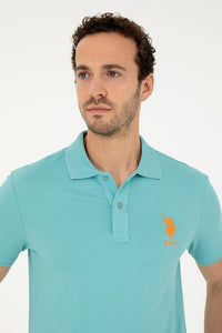 Mens Basic Polo Shirt Green
