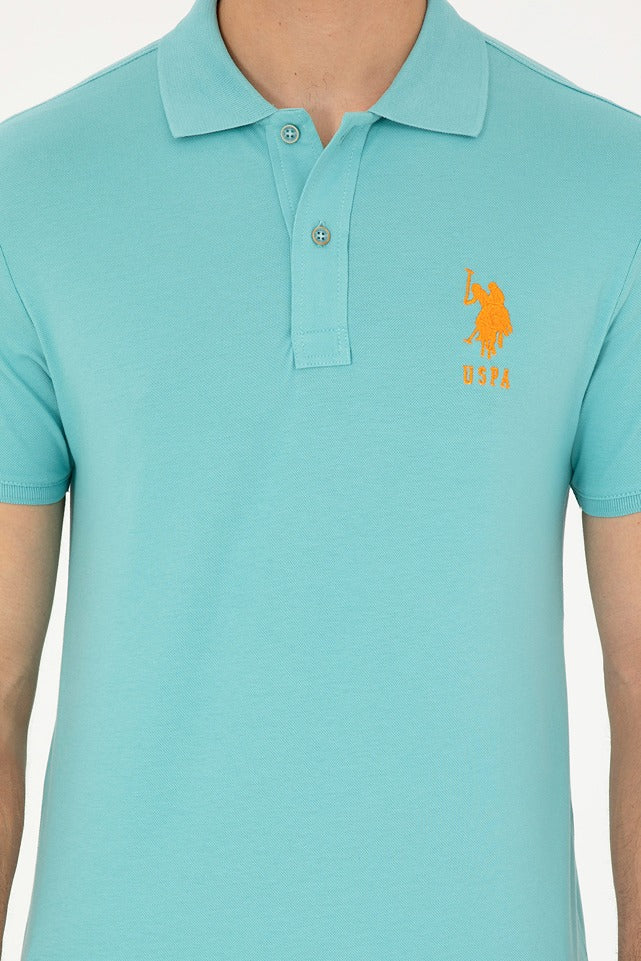 Mens Basic Polo Shirt Green