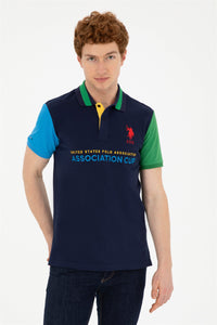 Mans Polo Shirt Navy Blue