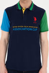 Mans Polo Shirt Navy Blue
