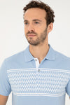 Mans Polo Shirt Light Blue